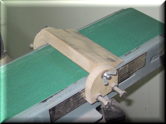 Support d'aiguisage de la plane