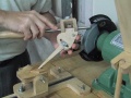 Aiguisage d'une gouge finger-nail (guide et support)