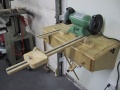 Gouge handle and jig rest